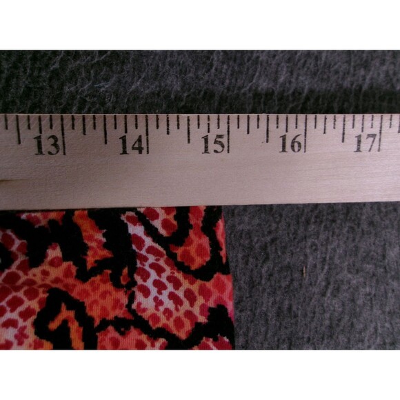 Dots Skirt Women Large Orange Pink Mini Bodycon Stretch Animal Print  Tube Waist - Picture 2 of 9